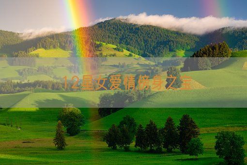 12星女爱情傍身之宝(图1) 12星女爱情傍身之宝(图1)