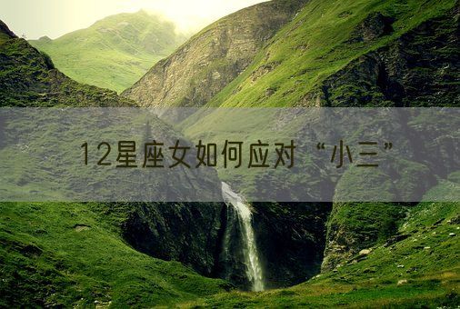 12星座女如何应对“小三”(图1)
