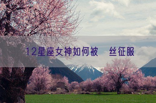 12星座女神如何被屌丝征服(图1)