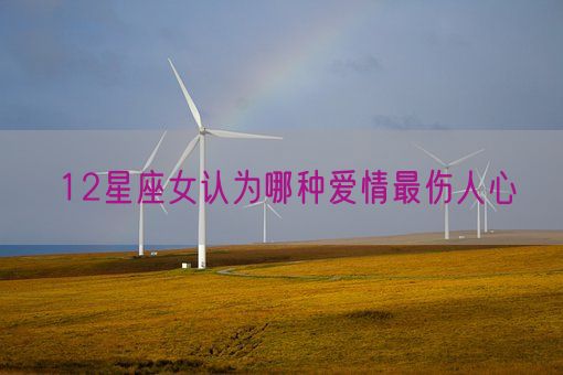 12星座女认为哪种爱情最伤人心(图1) 12星座女认为哪种爱情最伤人心(图1)