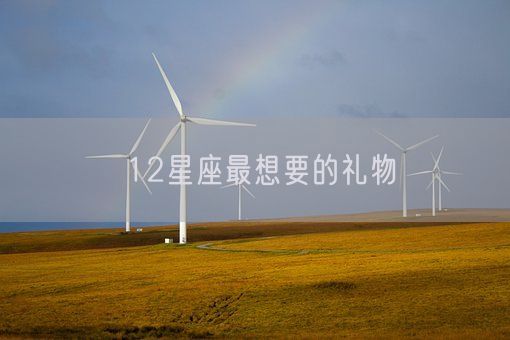 12星座最想要的礼物(图1)