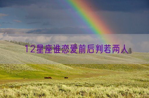 12星座谁恋爱前后判若两人(图1) 12星座谁恋爱前后判若两人(图1)