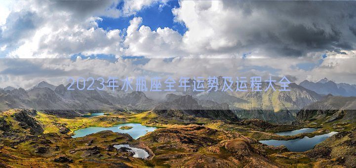 2023年水瓶座全年运势及运程大全(图1) 2023年水瓶座全年运势及运程大全(图1)