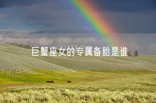 巨蟹座女的专属备胎是谁(图1) 巨蟹座女的专属备胎是谁(图1)