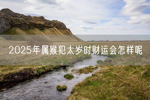 2025年属猴犯太岁时财运会怎样呢(图1) 2025年属猴犯太岁时财运会怎样呢(图1)