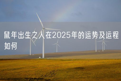 鼠年出生之人在2025年的运势及运程如何(图1) 鼠年出生之人在2025年的运势及运程如何(图1)