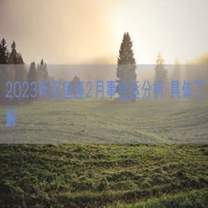 2023年双鱼座2月事业运分析 具体了解