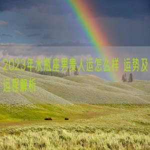 2023年水瓶座男贵人运怎么样 运势及运程解析