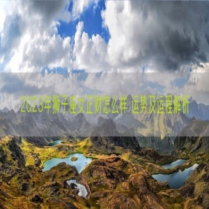 2023年狮子座女正财怎么样 运势及运程解析