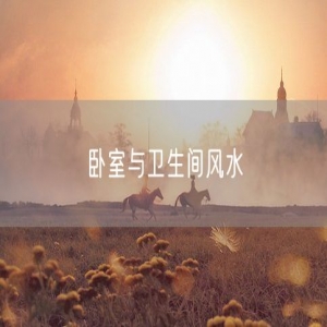 卧室与卫生间风水