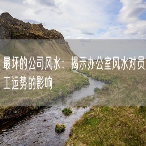 最坏的公司风水：揭示办公室风水对员工运势的影响