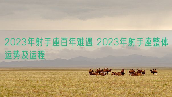 2023年射手座百年难遇 2023年射手座整体运势及运程(图1)