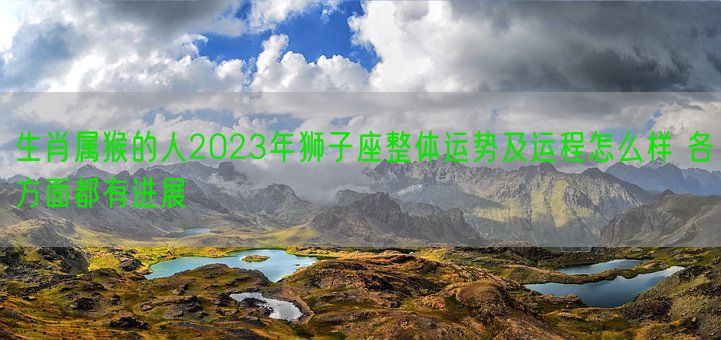 生肖属猴的人2023年狮子座整体运势及运程怎么样 各方面都有进展(图1)