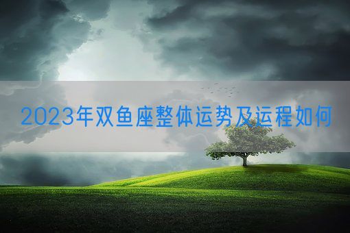 2023年双鱼座整体运势及运程如何(图1)