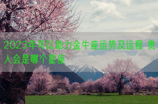 2023年可以助力金牛座运势及运程 贵人会是哪个星座(图1) 2023年可以助力金牛座运势及运程 贵人会是哪个星座(图1)