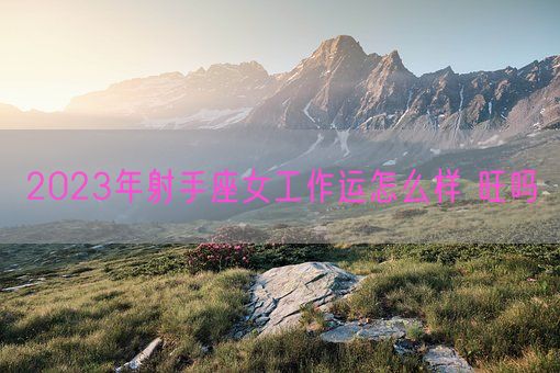 2023年射手座女工作运怎么样 旺吗(图1)