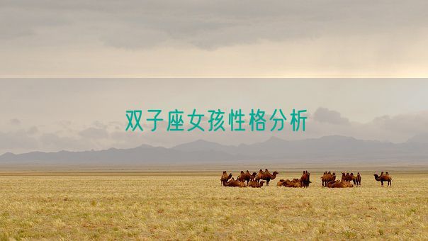双子座女孩性格分析(图1) 双子座女孩性格分析(图1)