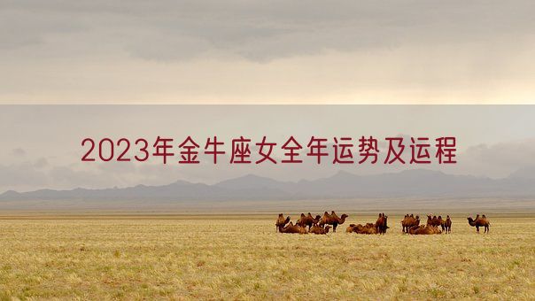 2023年金牛座女全年运势及运程(图1) 2023年金牛座女全年运势及运程(图1)