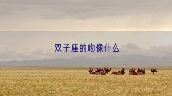 双子座的吻像什么(图1)