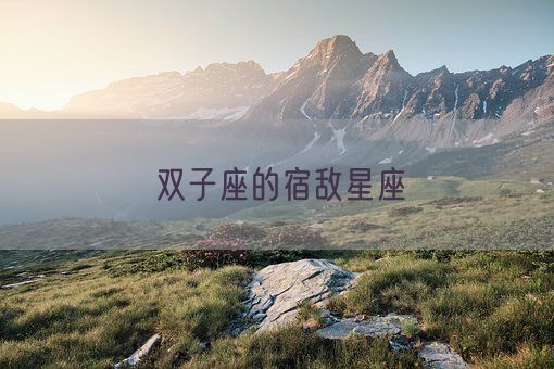 双子座的宿敌星座(图1) 双子座的宿敌星座(图1)