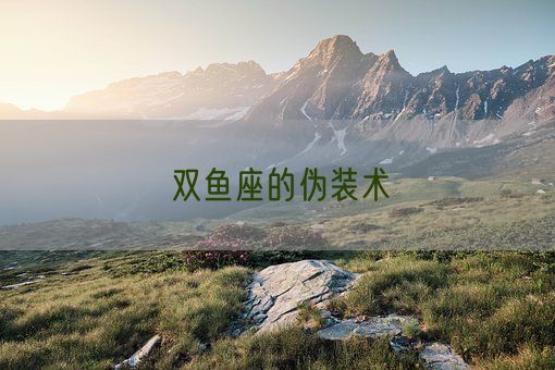 双鱼座的伪装术(图1)