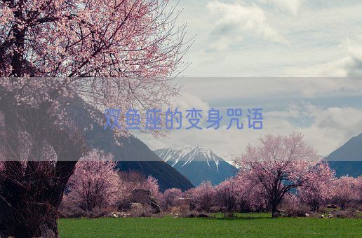 双鱼座的变身咒语(图1)