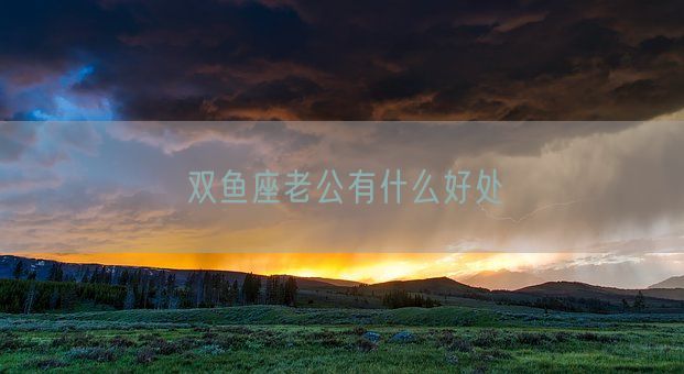 双鱼座老公有什么好处(图1)