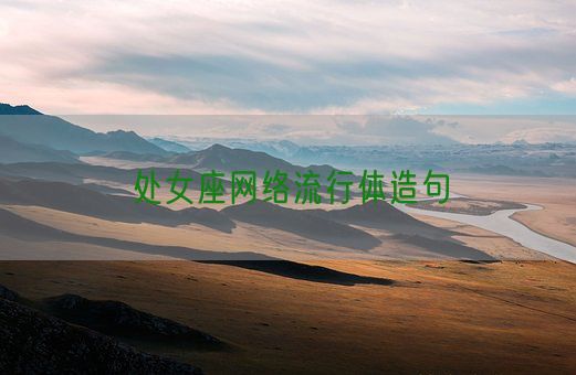 处女座网络流行体造句(图1) 处女座网络流行体造句(图1)