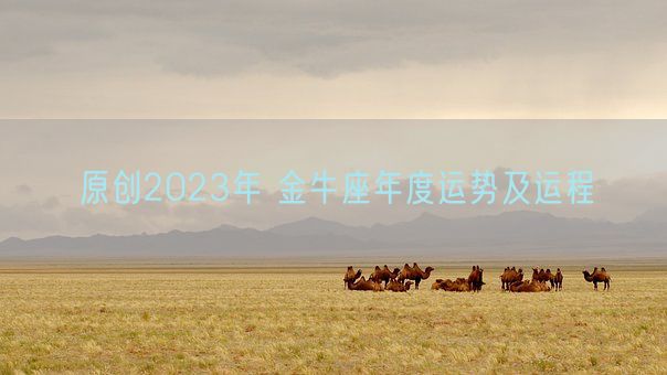原创2023年 金牛座年度运势及运程(图1) 原创2023年 金牛座年度运势及运程(图1)