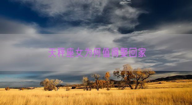 天秤座女为何值得娶回家(图1)
