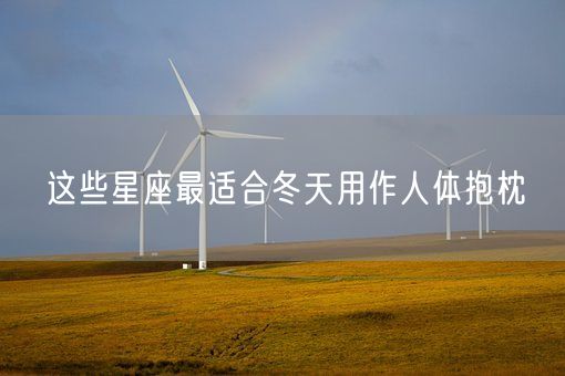 这些星座最适合冬天用作人体抱枕(图1)