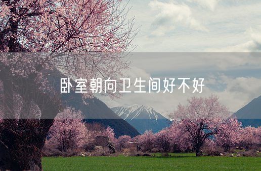 卧室朝向卫生间好不好(图1)