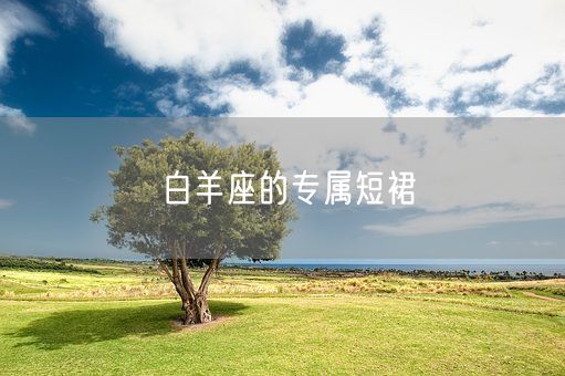 白羊座的专属短裙(图1)