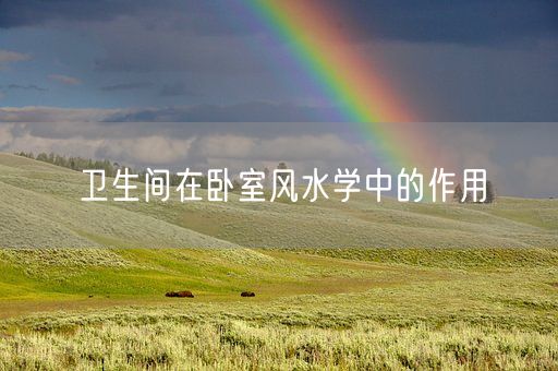 卫生间在卧室风水学中的作用(图1)