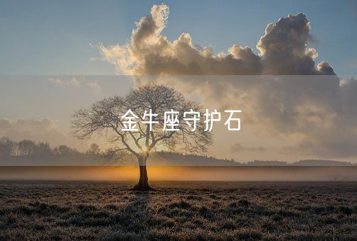 金牛座守护石(图1) 金牛座守护石(图1)
