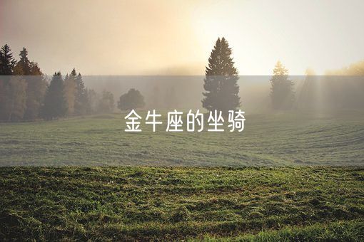 金牛座的坐骑(图1) 金牛座的坐骑(图1)