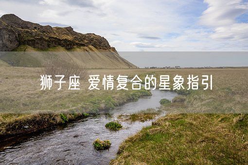 狮子座 爱情复合的星象指引(图1)
