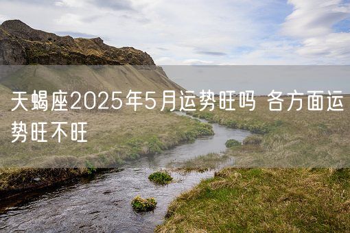 天蝎座2025年5月运势旺吗 各方面运势旺不旺(图1)