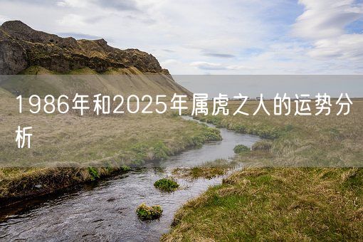 1986年和2025年属虎之人的运势分析(图1)