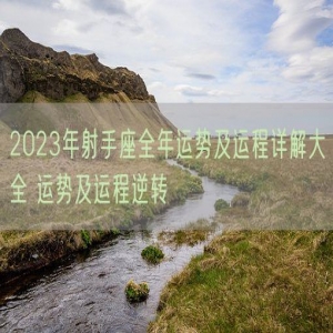 2023年射手座全年运势及运程详解大全 运势及运程逆转