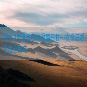 2023年癸酉日柱动婚日柱- 女命日柱癸酉坐桃花