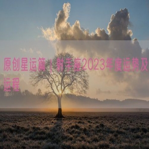 原创星运篇｜射手座2023年度运势及运程